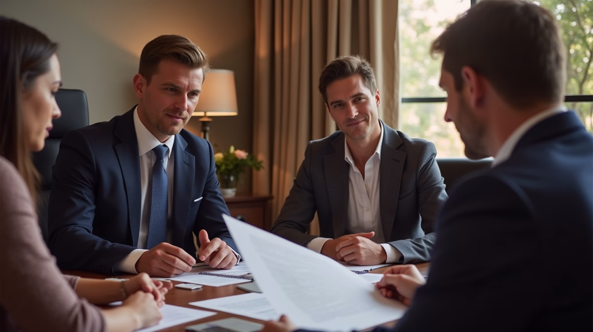 The experienced legal team at Escondido Probate Law serving Riverside County wills matters meets with executors in the Southern California office to execute vital petitions discussing Adding New Assets to a Will