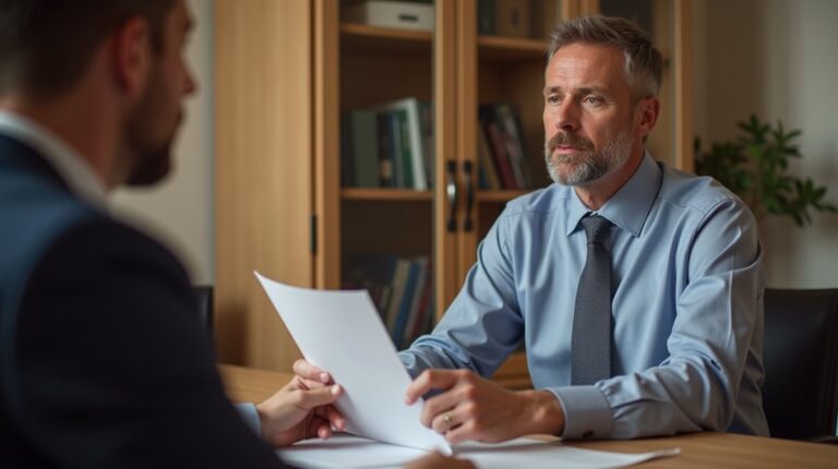 The dedicated legal team at Escondido Probate Law serving Riverside probate matters is pictured conferring with heirs to navigate the probate process to execute vital documents discussing Affidavit for Real Property of Small Value