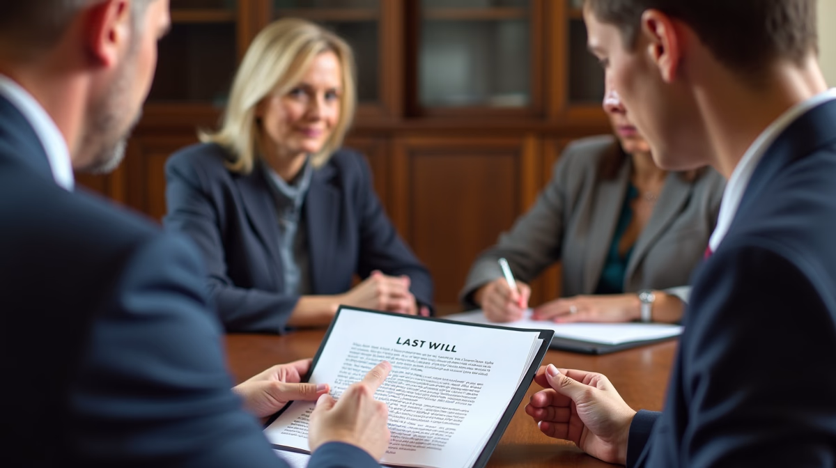 The dedicated legal team at Escondido Probate Law serving Riverside probate matters is pictured conferring with heirs to navigate the probate process to execute vital documents discussing Applying for Property Tax Exemptions