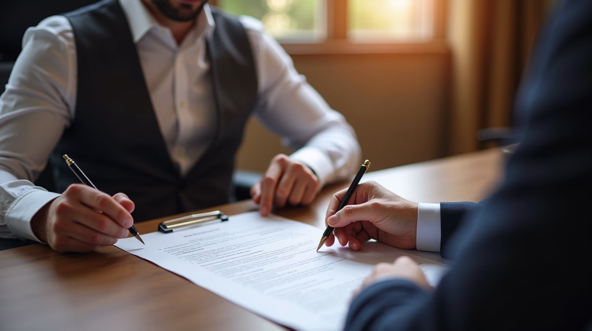 The legal counsel at Escondido Probate Law serving Riverside County estate matters meets with beneficiaries in our Southern California office to execute necessary paperwork discussing Appointing a Special Trustee for Specific Assets