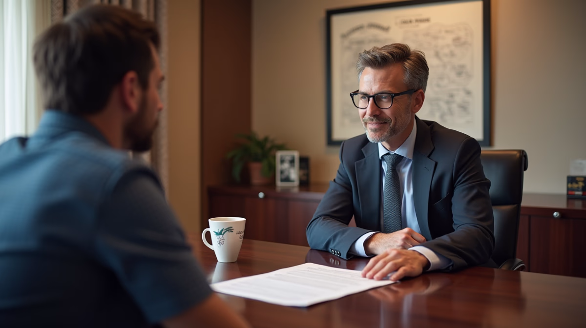 The dedicated legal team at Escondido Probate Law serving Riverside probate matters is pictured conferring with heirs to navigate the probate process to execute vital documents discussing Appraisals for Spousal Petitions