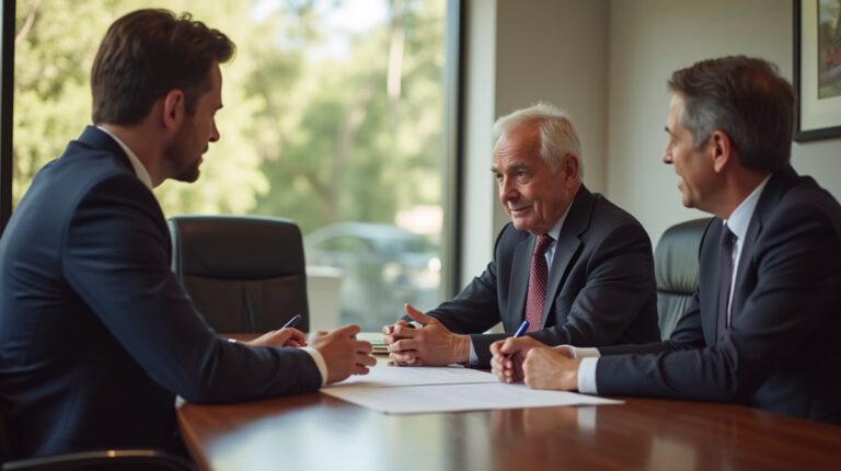 The experienced legal team at Escondido Probate Law serving Riverside County wills matters meets with executors in the Southern California office to execute vital petitions discussing Are Funeral Expenses Paid Before Other Debts