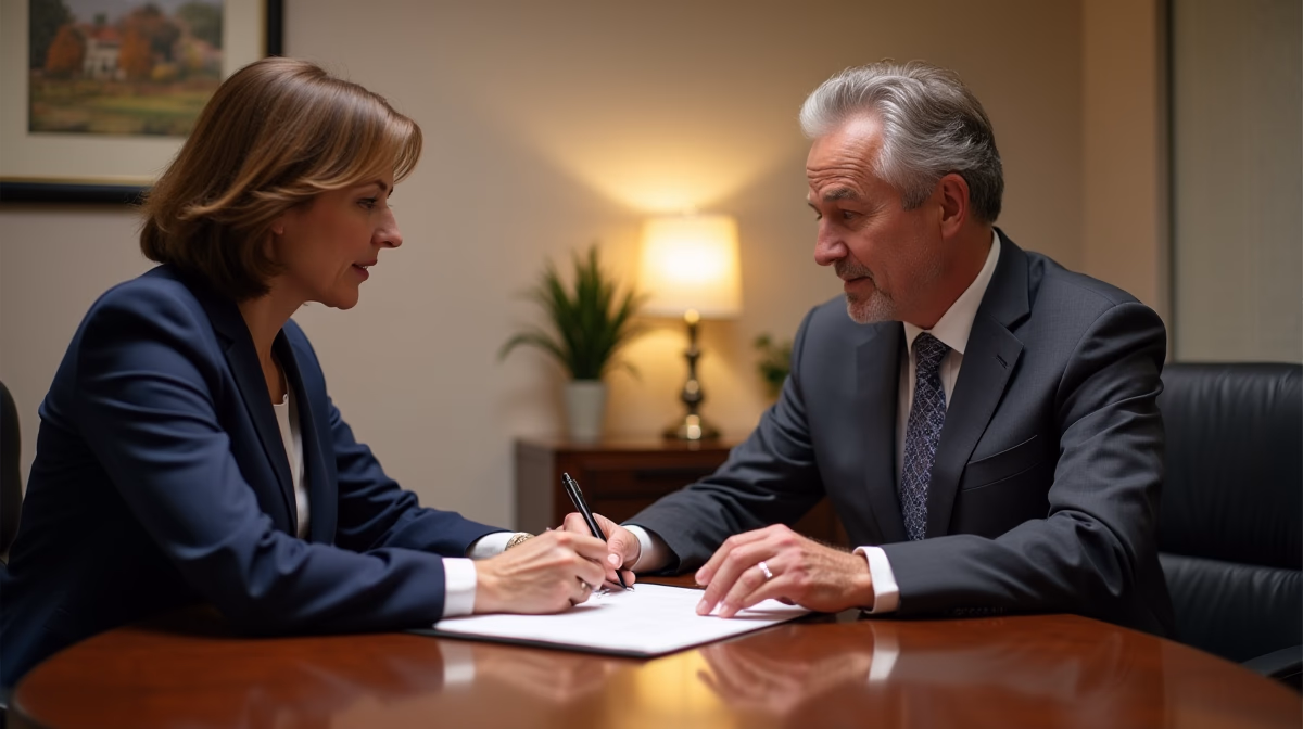 The dedicated legal team at Escondido Probate Law serving Riverside probate matters is pictured conferring with heirs to navigate the probate process to execute vital documents discussing Are NoContest Clauses Enforced