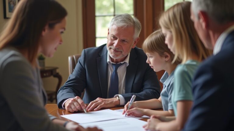 Associates working with Managing Partner Steven Farley Bliss focused on Riverside County probate cases is pictured conferring with executors in our Escondido office to review necessary petitions discussing Are community property assets liable for separate debts