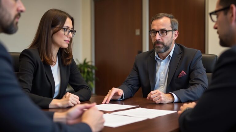 Associates working with Managing Partner Steven Farley Bliss focused on Riverside County probate cases is pictured conferring with executors in our Escondido office to review necessary petitions discussing Are last illness expenses a preferred debt
