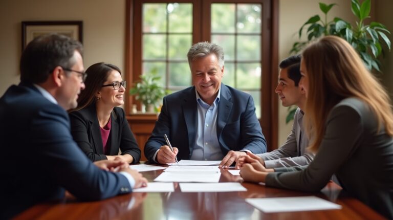 The legal counsel at Escondido Probate Law serving Riverside County estate matters meets with beneficiaries in our Southern California office to execute necessary paperwork discussing Are there any specific disclosure obligations for an irrevocable trust trustee to the IRS
