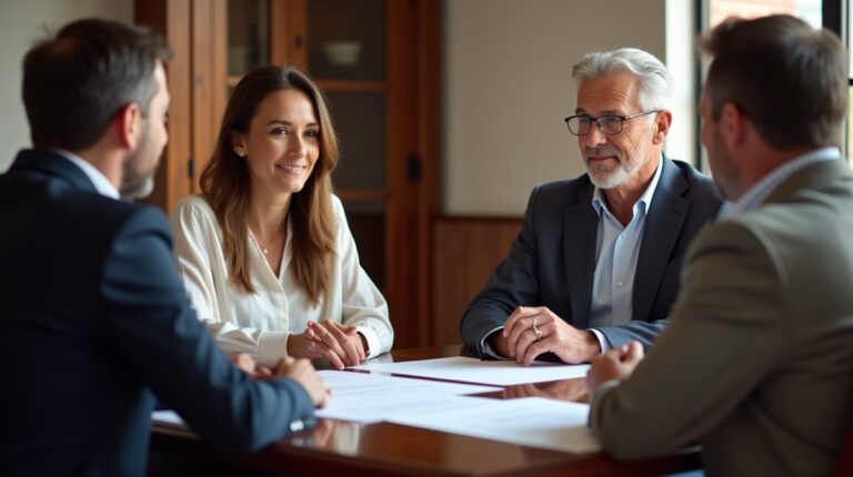 The experienced legal team at Escondido Probate Law serving Riverside County wills matters meets with executors in the Southern California office to execute vital petitions discussing Bankruptcy Effects on Estate Planning