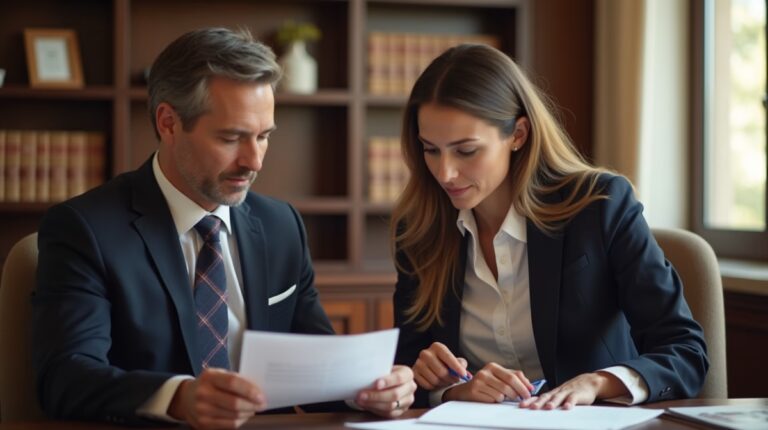 The legal counsel at Escondido Probate Law serving Riverside County estate matters meets with beneficiaries in our Southern California office to execute necessary paperwork discussing Benefits for Families with MultiState Assets