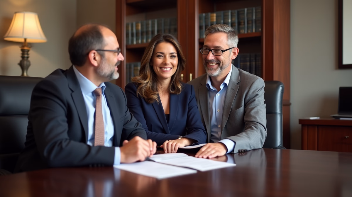 The legal counsel at Escondido Probate Law serving Riverside County estate matters meets with beneficiaries in our Southern California office to execute necessary paperwork discussing Benefits for NonCitizen Grantors