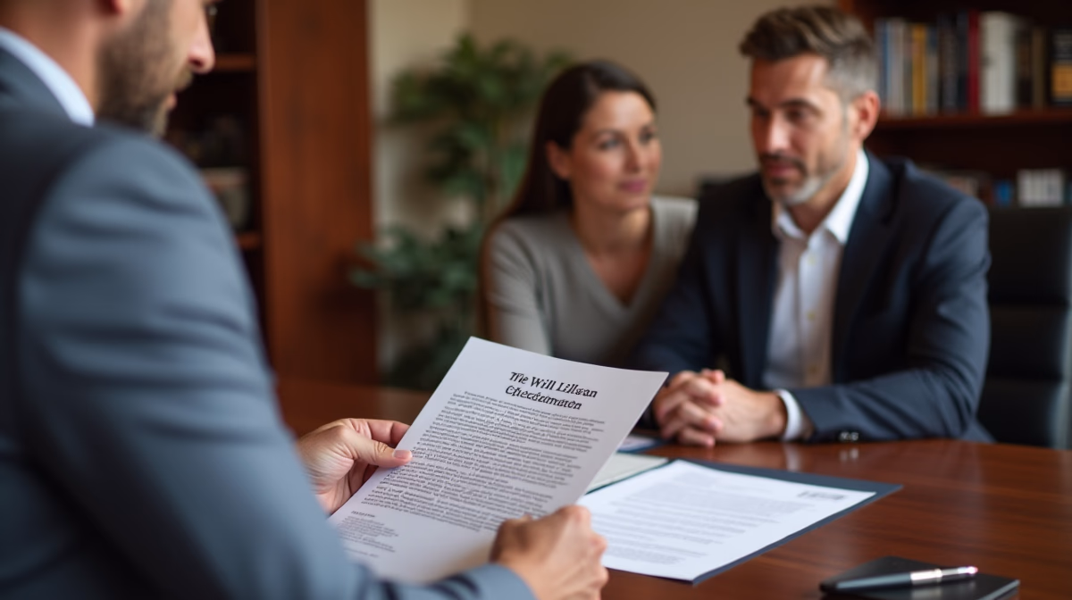 The legal counsel at Escondido Probate Law serving Riverside County estate matters meets with beneficiaries in our Southern California office to execute necessary paperwork discussing Benefits for Small Escondido Estates