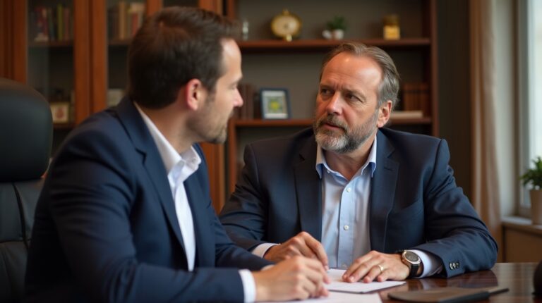 The legal counsel at Escondido Probate Law serving Riverside County estate matters meets with beneficiaries in our Southern California office to execute necessary paperwork discussing Can Assets Be Transferred to Domestic Partners