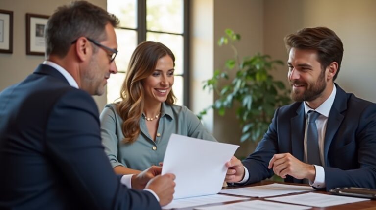 The dedicated legal team at Escondido Probate Law serving Riverside probate matters is pictured conferring with heirs to navigate the probate process to execute vital documents discussing Can Beneficiaries Waive the Accounting