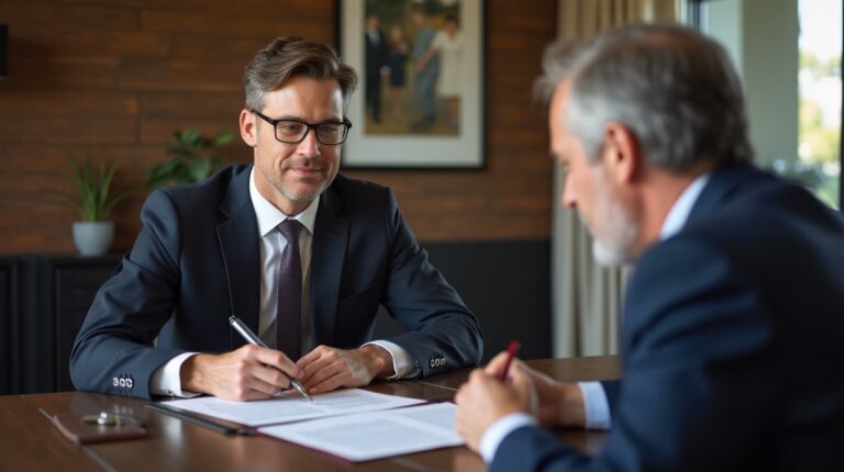 The legal counsel at Escondido Probate Law serving Riverside County estate matters meets with beneficiaries in our Southern California office to execute necessary paperwork discussing Can I Borrow Against Assets During Litigation