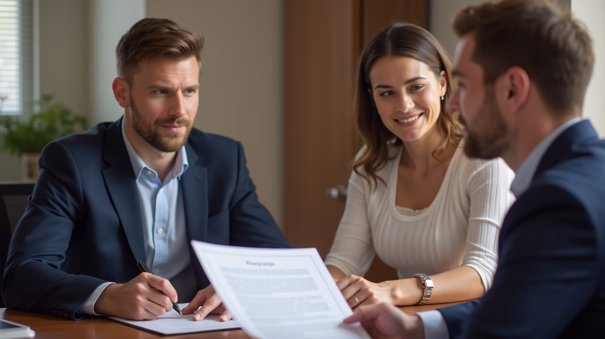 The dedicated legal team at Escondido Probate Law serving Riverside probate matters is pictured conferring with heirs to navigate the probate process to execute vital documents discussing Can I Bring Witnesses to the Hearing