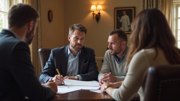 The dedicated legal team at Escondido Probate Law serving Riverside probate matters is pictured conferring with heirs to navigate the probate process to execute vital documents discussing Can I Demand Receipts in Court