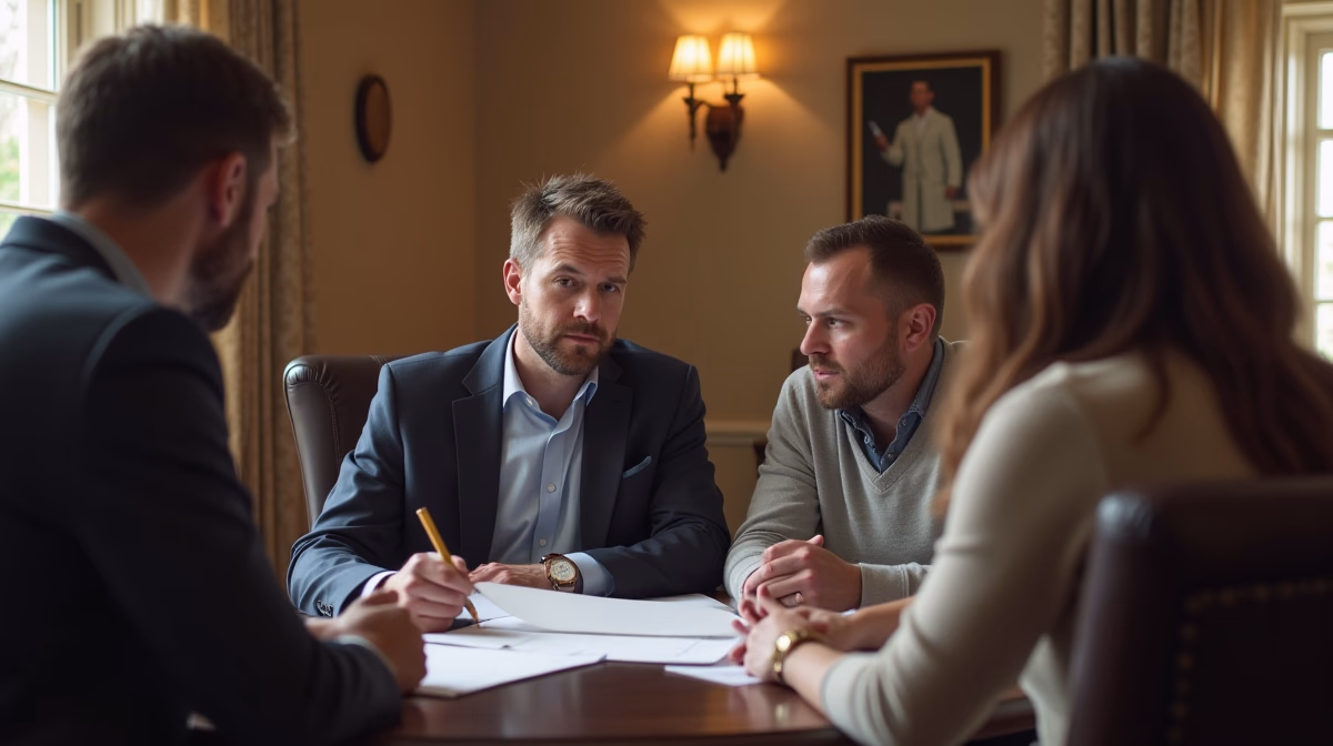 The dedicated legal team at Escondido Probate Law serving Riverside probate matters is pictured conferring with heirs to navigate the probate process to execute vital documents discussing Can I Demand Receipts in Court
