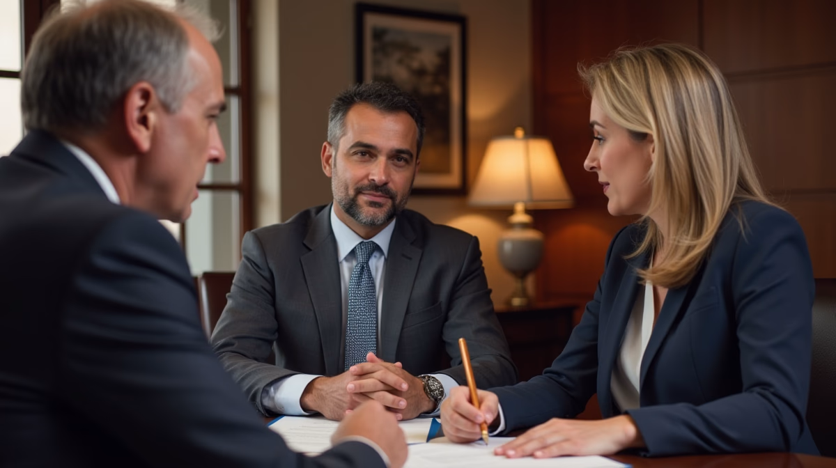 The dedicated legal team at Escondido Probate Law serving Riverside probate matters is pictured conferring with heirs to navigate the probate process to execute vital documents discussing Can I EFile a Probate Petition in California
