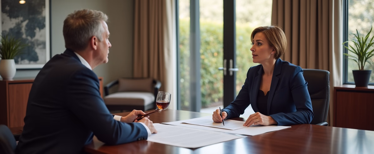 The legal counsel at Escondido Probate Law serving Riverside County estate matters meets with beneficiaries in our Southern California office to execute necessary paperwork discussing Can I Leave Assets to Friends or Caregivers in My Trust