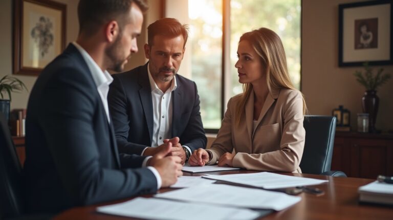 The experienced legal team at Escondido Probate Law serving Riverside County wills matters meets with executors in the Southern California office to execute vital petitions discussing Can I Legally Disinherit My Child