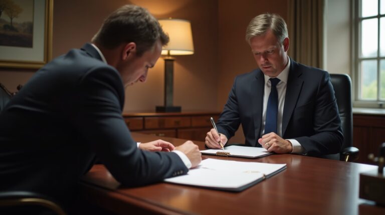 The experienced legal team at Escondido Probate Law serving Riverside County wills matters meets with executors in the Southern California office to execute vital petitions discussing Can I Name a Secret Beneficiary