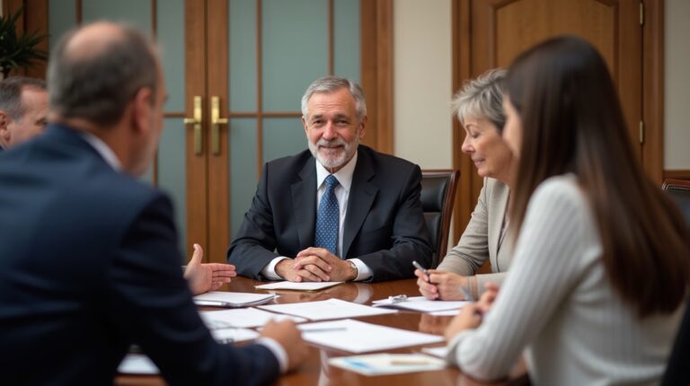 The dedicated legal team at Escondido Probate Law serving Riverside probate matters is pictured conferring with heirs to navigate the probate process to execute vital documents discussing Can I Publish in Any Newspaper