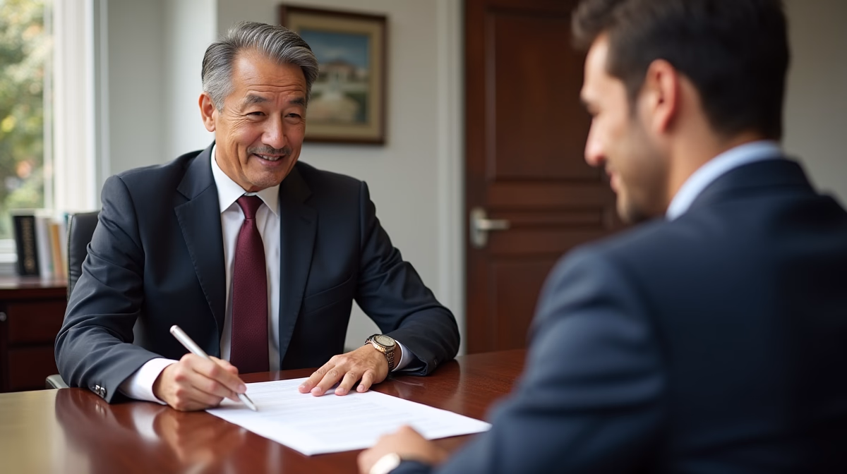 Associates working with Managing Partner Steven Farley Bliss focused on Riverside County probate cases is pictured conferring with executors in our Escondido office to review necessary petitions discussing Can I appear by Zoom for my probate hearing