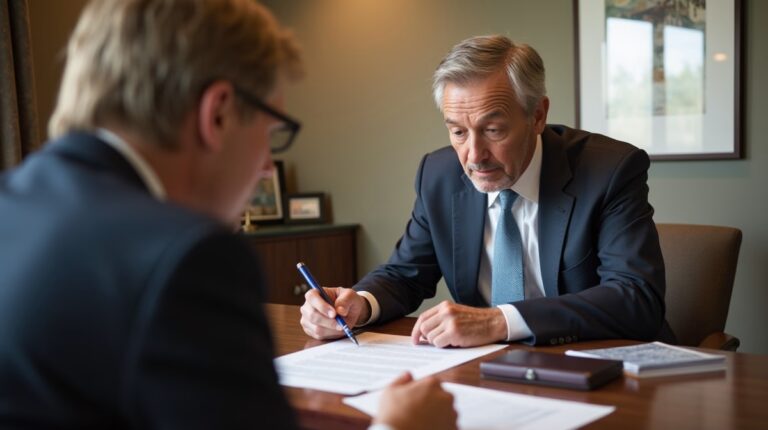 Associates working with Managing Partner Steven Farley Bliss focused on Riverside County probate cases is pictured conferring with executors in our Escondido office to review necessary petitions discussing Can I appear in probate court by Zoom