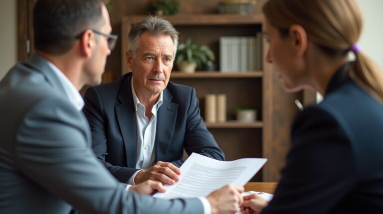 Associates working with Managing Partner Steven Farley Bliss focused on Riverside County probate cases is pictured conferring with executors in our Escondido office to review necessary petitions discussing Can I ask for a DNA test in probate court