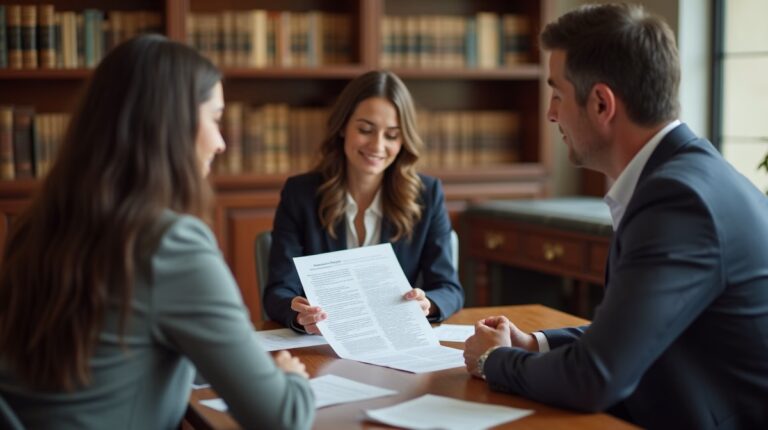The experienced legal team at Escondido Probate Law serving Riverside County wills matters meets with executors in the Southern California office to execute vital petitions discussing Can I transfer bank accounts without a full probate