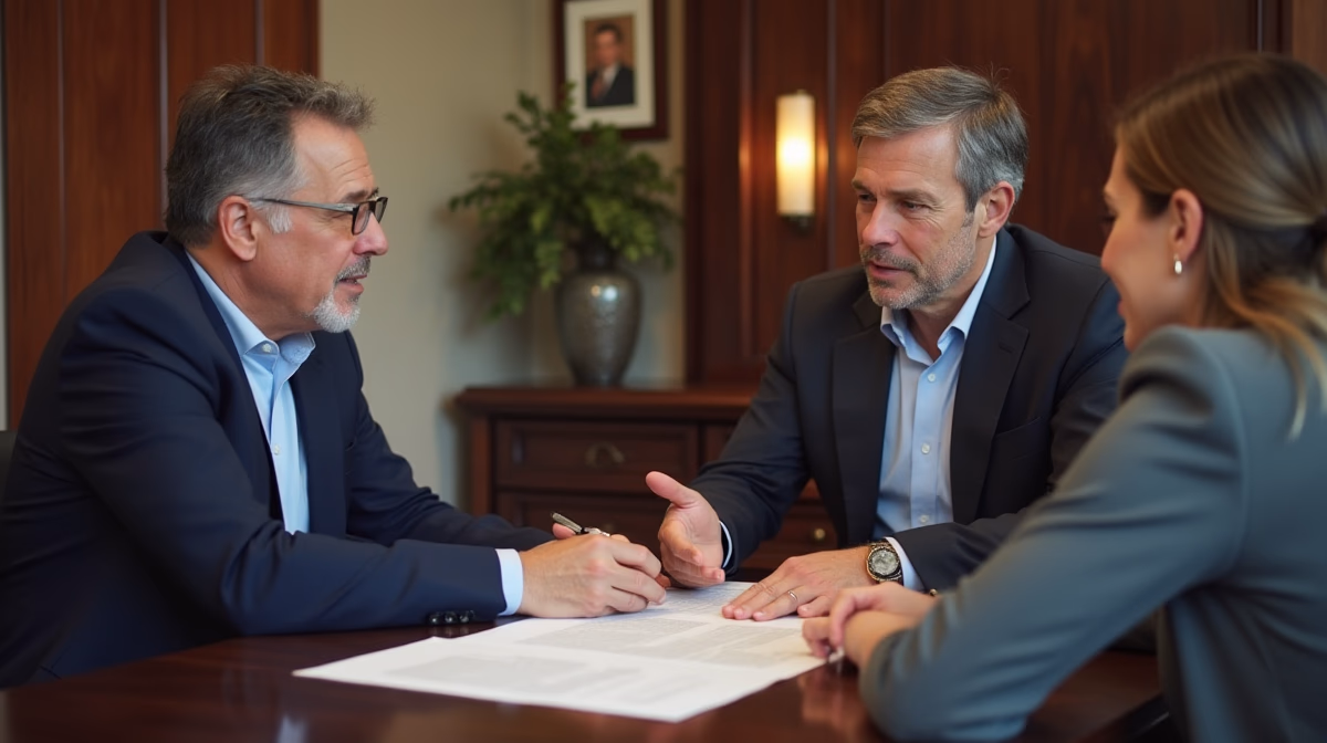 The experienced legal team at Escondido Probate Law serving Riverside County wills matters meets with executors in the Southern California office to execute vital petitions discussing Can I use a small estate affidavit for a house in California