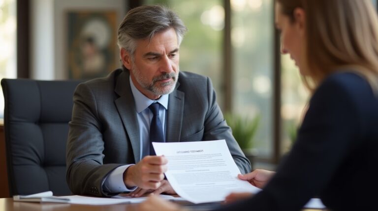 The dedicated legal team at Escondido Probate Law serving Riverside probate matters is pictured conferring with heirs to navigate the probate process to execute vital documents discussing Can a Beneficiary Be a Witness