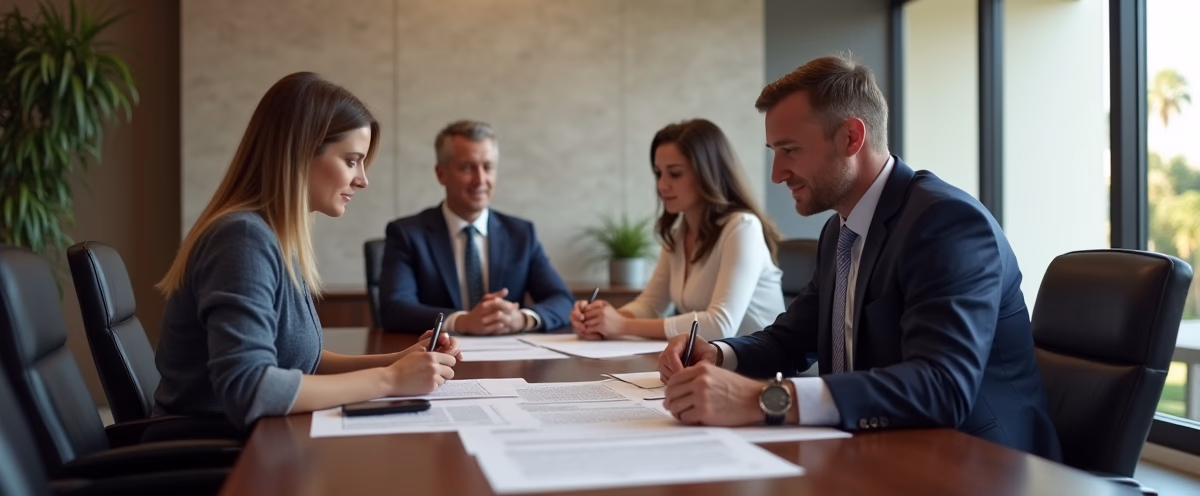 The experienced legal team at Escondido Probate Law serving Riverside County wills matters meets with executors in the Southern California office to execute vital petitions discussing Can a Change in Domicile Invalidate a Prenuptial Agreement