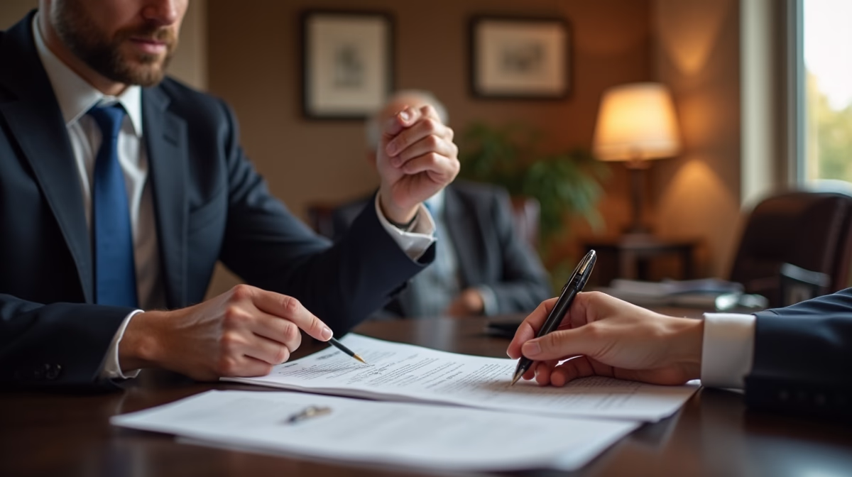 The dedicated legal team at Escondido Probate Law serving Riverside probate matters is pictured conferring with heirs to navigate the probate process to execute vital documents discussing Can a Felon Be an Executor