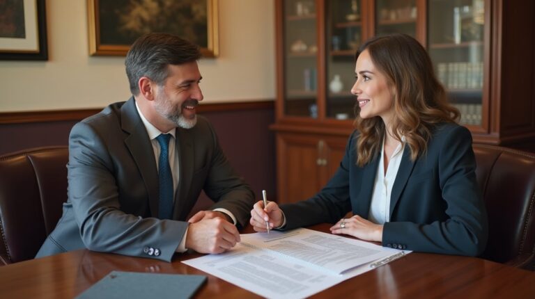 The legal counsel at Escondido Probate Law serving Riverside County estate matters meets with beneficiaries in our Southern California office to execute necessary paperwork discussing Can a GST trust be part of a marital deduction plan