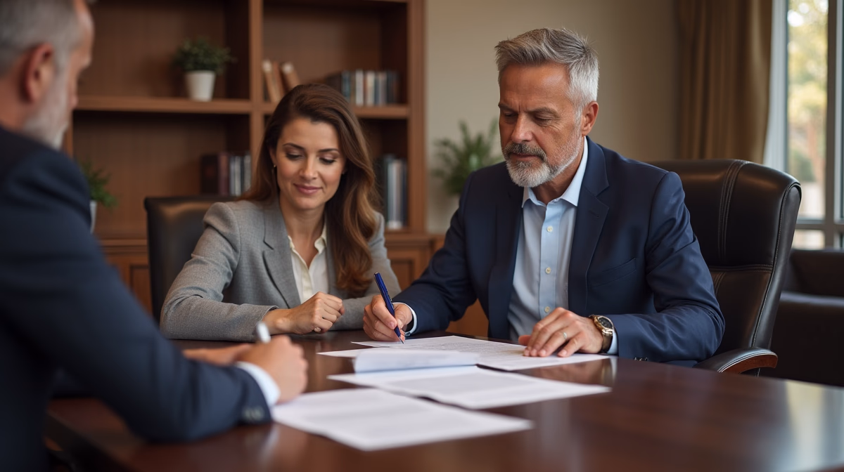 The legal counsel at Escondido Probate Law serving Riverside County estate matters meets with beneficiaries in our Southern California office to execute necessary paperwork discussing Can a GST trust prevent an inheritance from being depleted by taxes