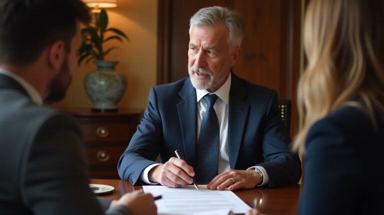 The legal counsel at Escondido Probate Law serving Riverside County estate matters meets with beneficiaries in our Southern California office to execute necessary paperwork discussing Can a GST trust prevent elder financial abuse