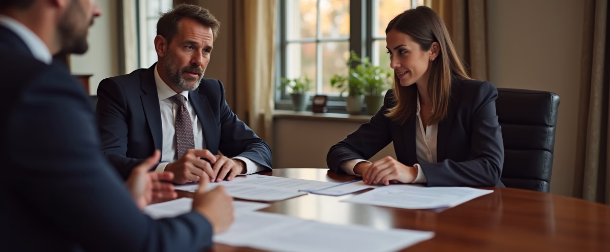 The legal counsel at Escondido Probate Law serving Riverside County estate matters meets with beneficiaries in our Southern California office to execute necessary paperwork discussing Can a GenerationSkipping Trust Benefit Stepchildren