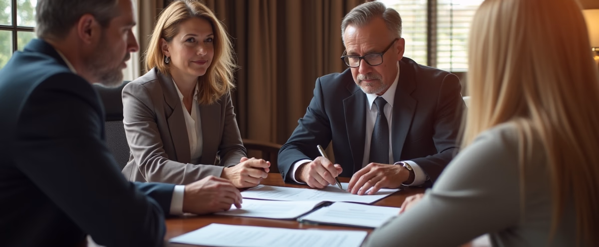 The legal counsel at Escondido Probate Law serving Riverside County estate matters meets with beneficiaries in our Southern California office to execute necessary paperwork discussing Can a GenerationSkipping Trust Protect My Business