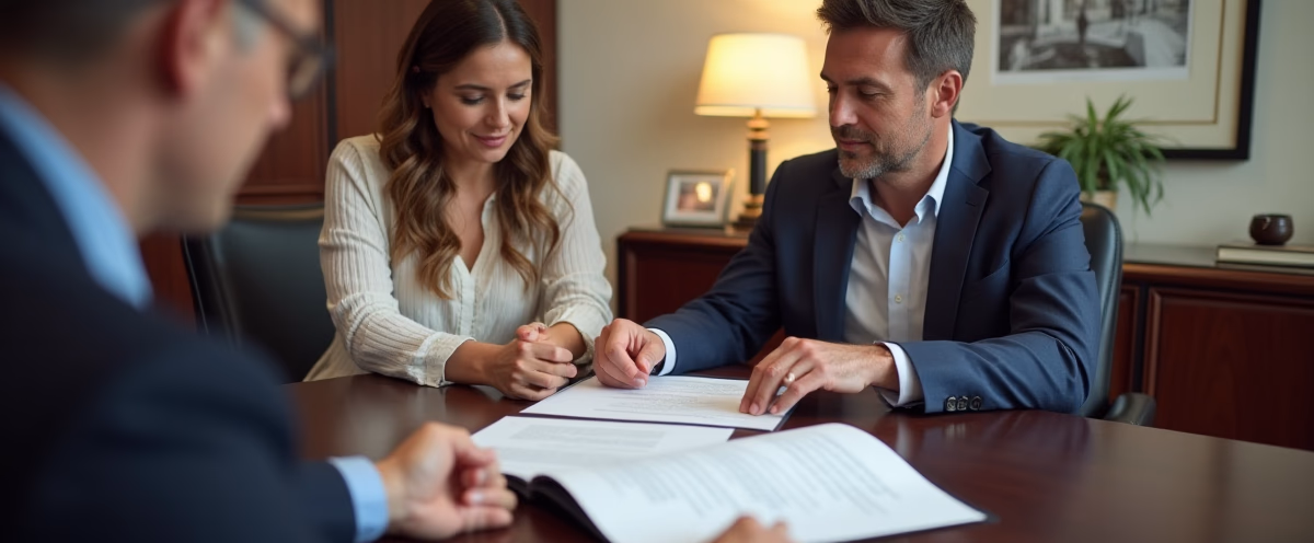 The legal counsel at Escondido Probate Law serving Riverside County estate matters meets with beneficiaries in our Southern California office to execute necessary paperwork discussing Can a Trust Be Specific About Funeral Arrangements