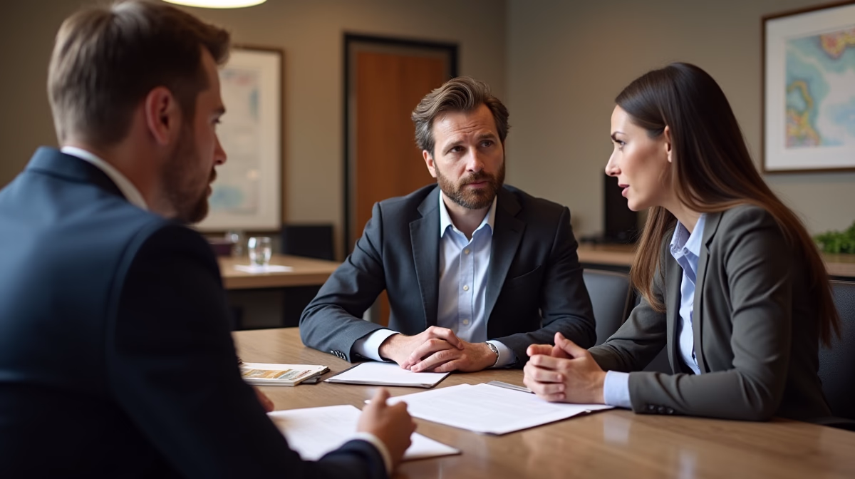 The dedicated legal team at Escondido Probate Law serving Riverside probate matters is pictured conferring with heirs to navigate the probate process to execute vital documents discussing Can a Trustee Hold Money Hostage