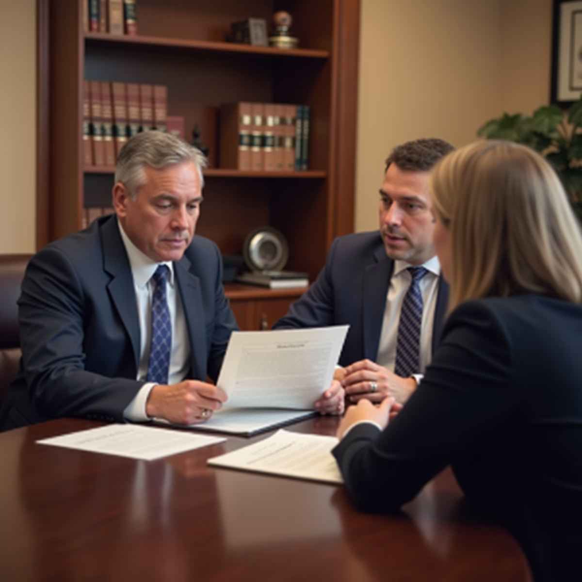 The dedicated legal team at Escondido Probate Law serving Riverside probate matters is pictured conferring with heirs to navigate the probate process to execute vital documents discussing Can a Trustee Legally Hold Back Funds