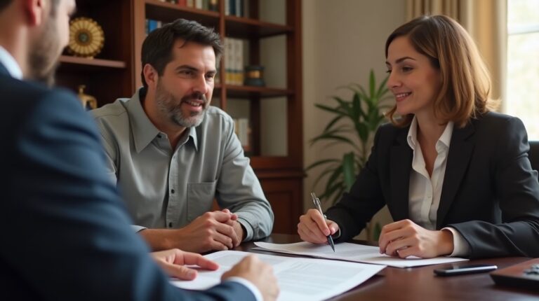 The dedicated legal team at Escondido Probate Law serving Riverside probate matters is pictured conferring with heirs to navigate the probate process to execute vital documents discussing Can a Trustee Sell Assets to Themselves