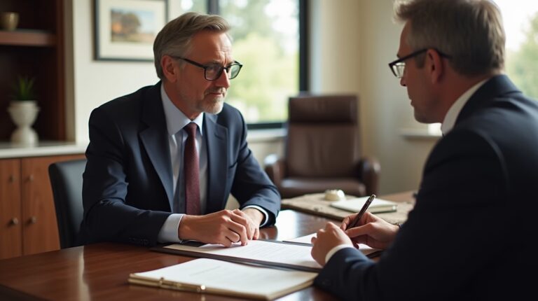 The legal counsel at Escondido Probate Law serving Riverside County estate matters meets with beneficiaries in our Southern California office to execute necessary paperwork discussing Can a charitable trust fund education and scientific research