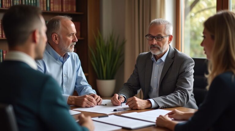 The legal counsel at Escondido Probate Law serving Riverside County estate matters meets with beneficiaries in our Southern California office to execute necessary paperwork discussing Can a trust administration halt without backup fiduciaries