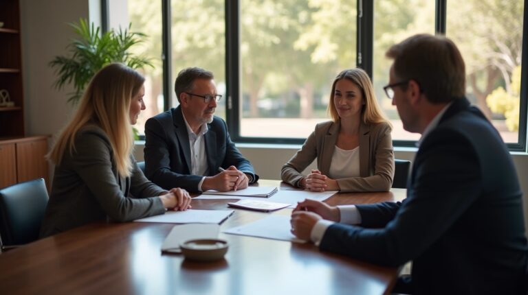The legal counsel at Escondido Probate Law serving Riverside County estate matters meets with beneficiaries in our Southern California office to execute necessary paperwork discussing Can a trust be notarized and witness signed in California