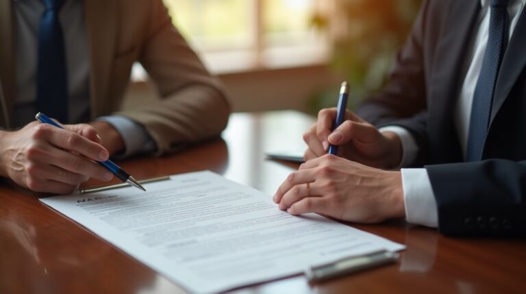 The legal counsel at Escondido Probate Law serving Riverside County estate matters meets with beneficiaries in our Southern California office to execute necessary paperwork discussing Can a trust fund guide explain how to bypass probate