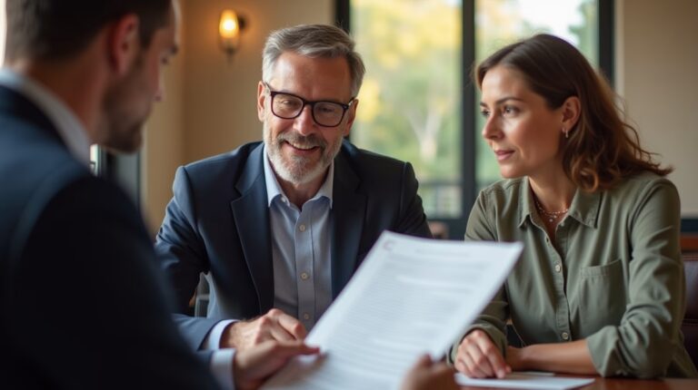 The legal counsel at Escondido Probate Law serving Riverside County estate matters meets with beneficiaries in our Southern California office to execute necessary paperwork discussing Can an irrevocable trust be structured to provide for a spouse after a divorce