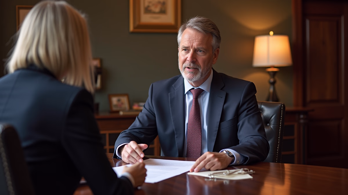 The legal counsel at Escondido Probate Law serving Riverside County estate matters meets with beneficiaries in our Southern California office to execute necessary paperwork discussing Can an unfunded trust lead to Escondido court dependency and probate petitions