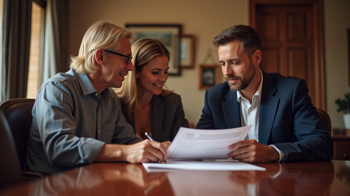 The legal counsel at Escondido Probate Law serving Riverside County estate matters meets with beneficiaries in our Southern California office to execute necessary paperwork discussing Can income generating Escondido real estate be held in a dynasty trust