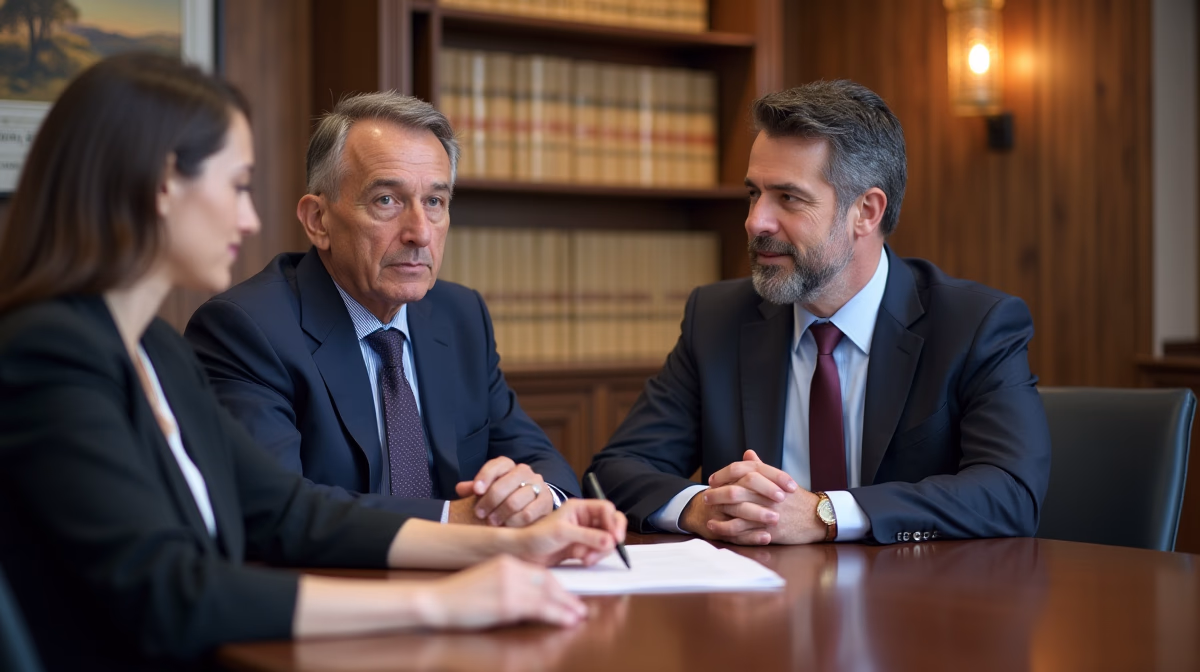 The experienced legal team at Escondido Probate Law serving Riverside County wills matters meets with executors in the Southern California office to execute vital petitions discussing Creating a Testamentary Trust via Codicil